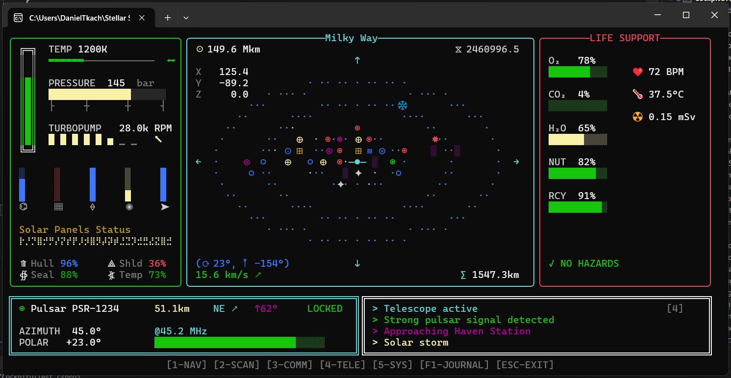 Radio Explorer In-Game Cockpit View